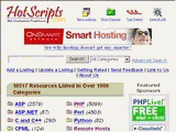 a lot of Web scripts